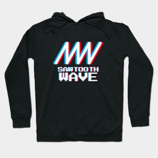 Sawtooth Wave 8-Bit Hoodie